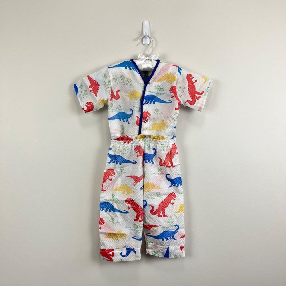 Vintage Tom & Jerry Dinosaur Pajamas 18 Months